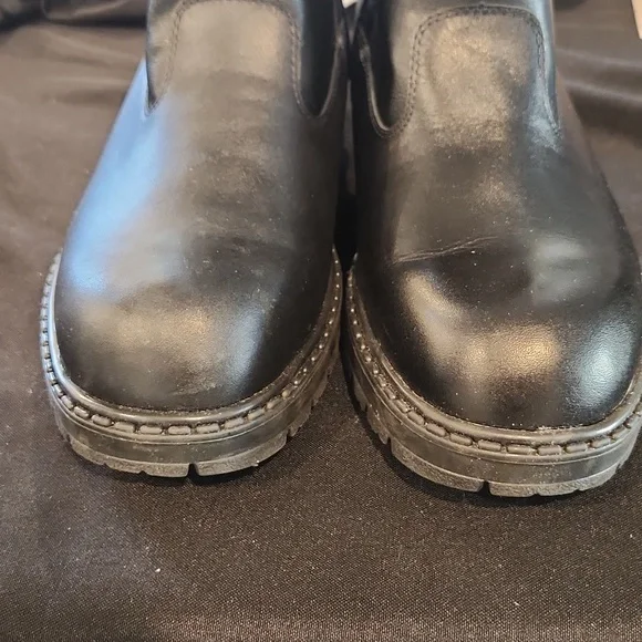 NEW TOE WARMERS | $155 Men's Sport Walks Track Leather Boots - Picture 11 of 11